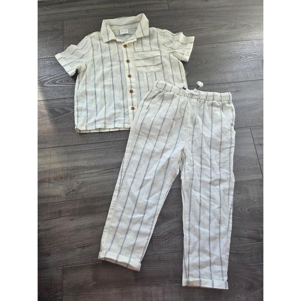 Little co toddler boy outfit 5t